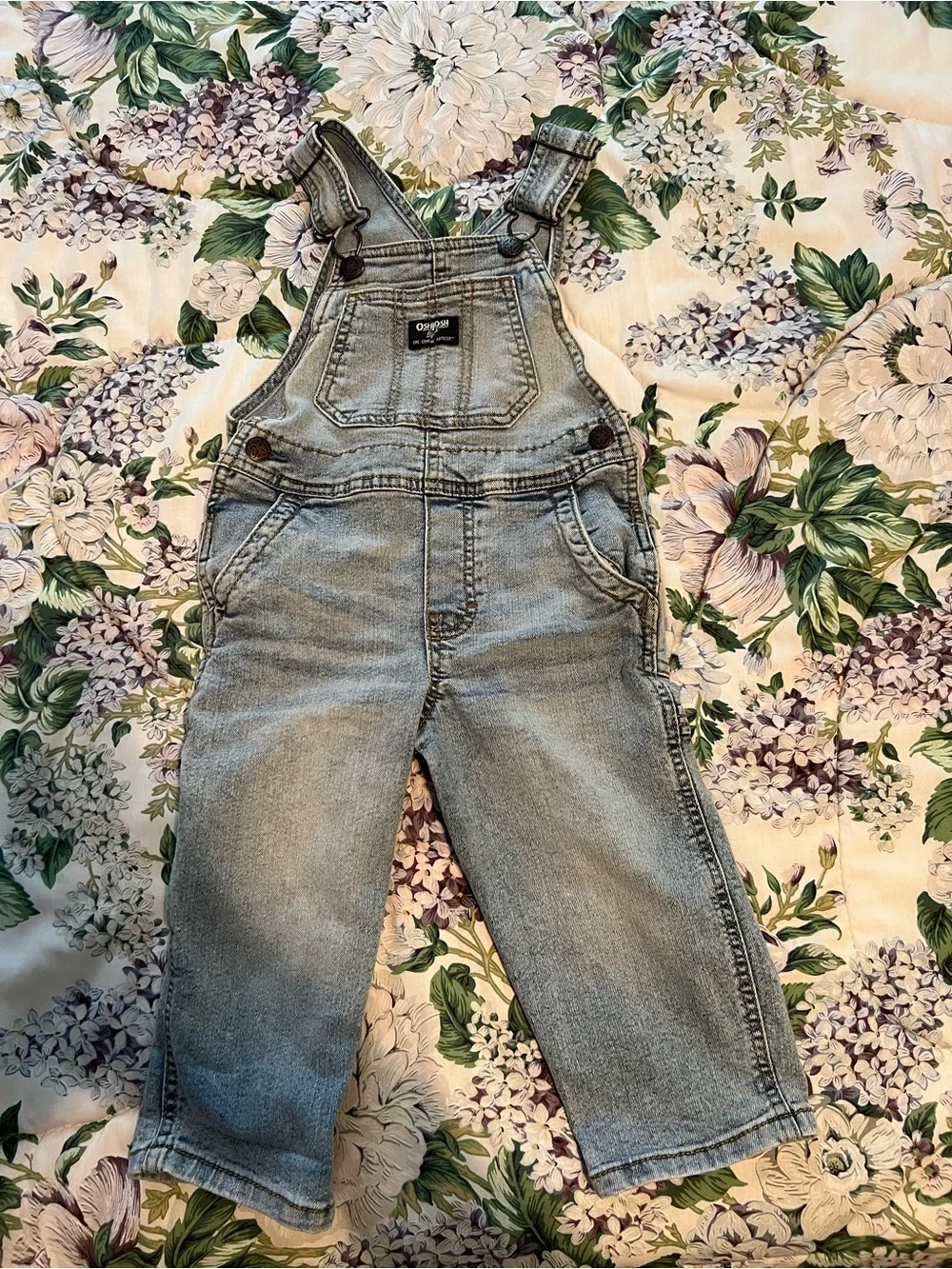 OshKosh Toddler Denim Overalls Size 2T